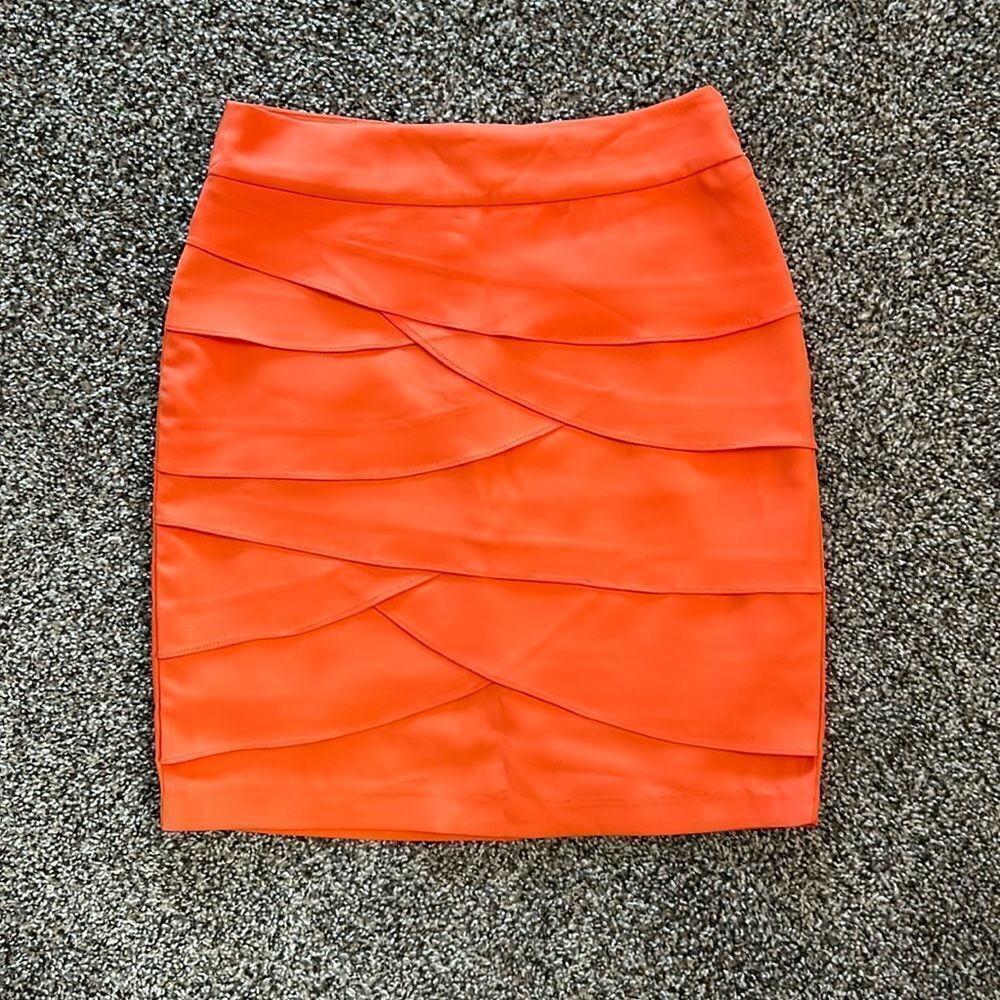 M.A.K.MA.K.S Peach Colored Skirt